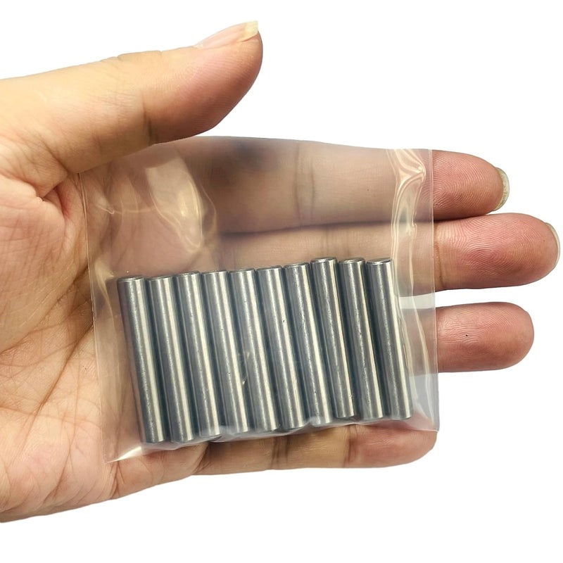 ZDingTech 10pcs 1/4 x 1-1/2 Dowel Pins,1/4 inch x 1-1/2 inch Metal Dowel pins Shelf Pegs,Support Shelves,Bearings Alloy Steel Wood Bunk Bed pegs - Image 4